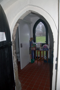 The church utility room December 2008